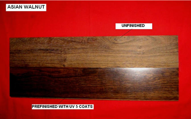 Asian Walnut solid flooring